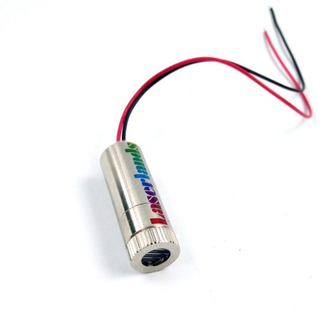 12*35 мм 5mW-150mW 650nm красная линия фокусируемый лазерный модуль 5VDC