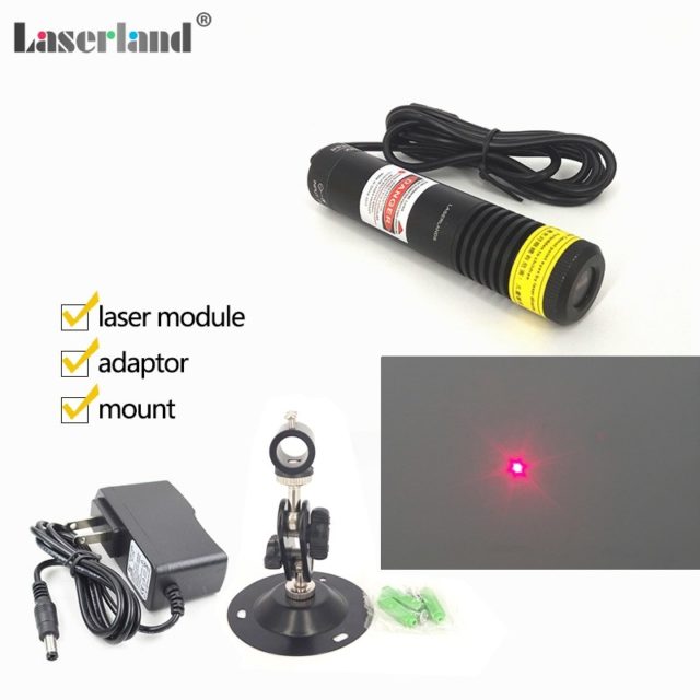 22*100 мм 648nm 650nm 50mW 100mW 200mW красный DOT лазерный модуль