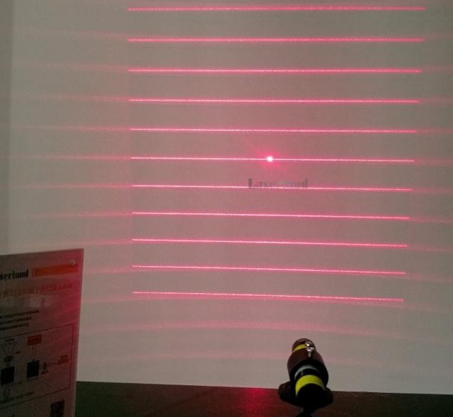 Структурный источник света 11 параллельных линий лазерного 3D моделирования Модуль сканера 1235