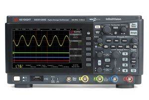 DSOX1204G Осциллограф: 70/100/200 МГц, 4 аналоговых канала, со встроенным генератором сигналов