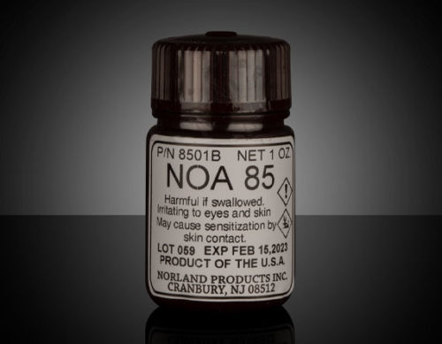 Norland Optical Adhesive NOA 85, 1 унция. Применение Бутылка