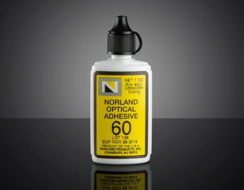 Norland Optical Adhesive NOA 60, 1 унция. Применение Бутылка