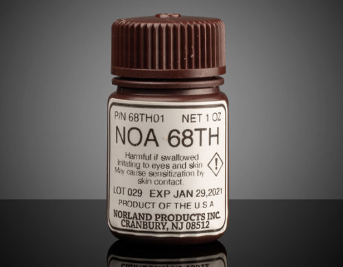 Norland Optical Adhesive NOA 68TH, 1 унция. Применение Бутылка