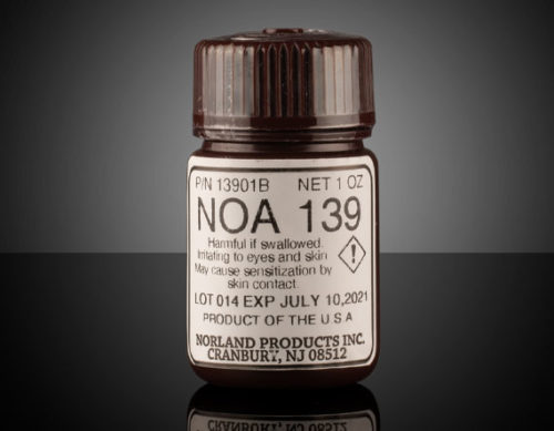 Norland Optical Adhesive NOA 139, 1 унция. Применение Бутылка