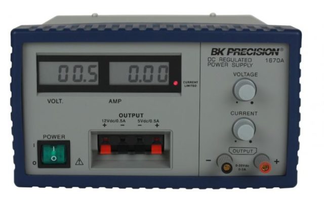 1670A BK Прецизионный источник питания постоянного тока