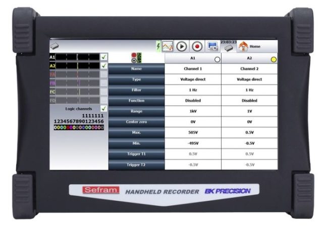 Регистратор DAS30 BK Precision