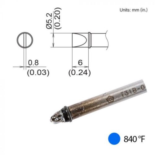 Паяльное жало Hakko T31B-01D52