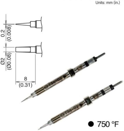 T38-02L2 Горячий пинцет Hakko