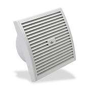 Enclosure Fan Assembly: intake, 372 CFM, 120 VAC operating voltage (PN# 018050-01)