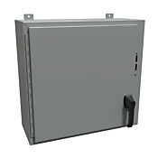 Disconnect Enclosure: 24 x 25 x 10in, wall mount, carbon steel (PN# 1447SC10HK)