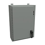 Disconnect Enclosure: 30 x 21 x 8in, wall mount, carbon steel (PN# 1447SD8HK)