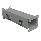 Фитинг Hammond Lay-in Wireway: перестановка по часовой стрелке, 2,5 x 2,5 дюйма (PN # 1485BZ12)
