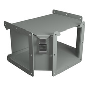 Фитинг Hammond Lay-in Wireway: тройник, 6 x 6 дюймов (PN # 1485DTQ)
