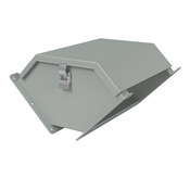 Фитинг Hammond Lay-in Wireway: колено 90 градусов, 12 x 6 дюймов (PN # 1485F9Q)