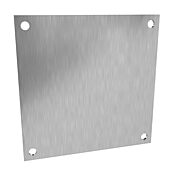 Subpanel: 4.88 x 4.88in, 14 gauge, 304 stainless steel (PN# 14R0505SS)