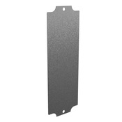 Subpanel: 16 gauge, galvanized steel (PN# 1590ZGRP131PL)