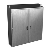 Enclosure: 74 x 75 x 18in, freestanding, 316 stainless steel (PN# 2STFS747518S16)