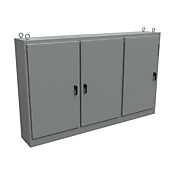 Disconnect Enclosure: 72 x 119 x 18in, freestanding, carbon steel (PN# 3UHD7211918FTC)