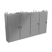 Disconnect Enclosure: 84 x 157 x 18in, freestanding, 304 stainless steel (PN# 4UHD8415718N4SS)