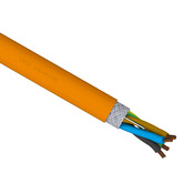 Servo Cable: 4 AWG, cut to length (PN# A3170404-1)