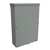 Enclosure: 18 x 12 x 4in, wall mount, galvanized steel (PN# C3R18124SC)