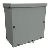 Корпус: 8 x 8 x 4 дюйма, настенное крепление, оцинкованная сталь (PN# C3R884SCNKO)