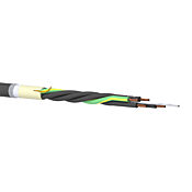 Continuous Flexing Motor Supply Cable: 6mm2 (10 AWG), cut to length (PN# CF31-60-04-1)