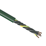 Continuous Flexing Multi-conductor Control Cable: 2.50mm2 (14 AWG), cut to length (PN# CF5-25-04-1)