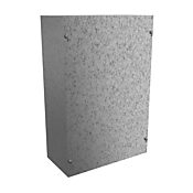 Enclosure: 18 x 12 x 6in, wall mount, galvanized steel (PN# CSG18126)