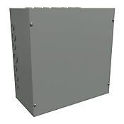 Enclosure: 16 x 16 x 8in, wall mount, carbon steel (PN# CSKO16168)