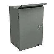 Enclosure: 18 x 12 x 10in, wall mount, carbon steel (PN# CTSD121810)