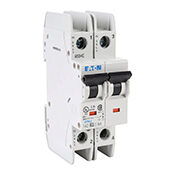 Current-limiting Miniature Circuit Breaker: 2A, B curve (PN# FAZ-B2-2-NA)