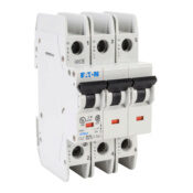 Current-limiting Miniature Circuit Breaker: 25A, D curve (PN# FAZ-D25-3-NA-L)