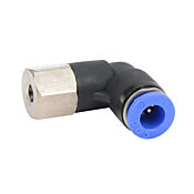 Pneumatic Push-to-connect Fitting: 5/pk, elbow (PN# FE6M-M5)