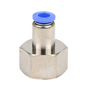 Pneumatic Push-to-connect Fitting: 5/pk, straight (PN# FS6M-38R)