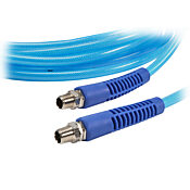Pneumatic Hose: 0.5625in outside diameter, 3/8in inside diameter (PN# HBP38-50CBL3)