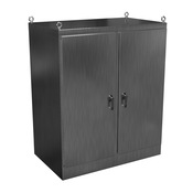 Enclosure: 72 x 60 x 36in, freestanding, 304 stainless steel (PN# HN4FS726036DASS)