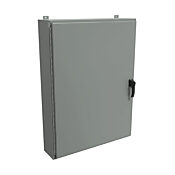 Корпус: 48 x 36 x 8 дюймов, настенное крепление, углеродистая сталь (PN# HW48368GYHK)