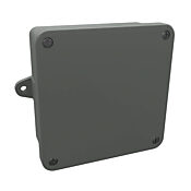 Корпус: 5 x 5 x 2 дюйма, настенное крепление, ПВХ (PN# J552PVC)
