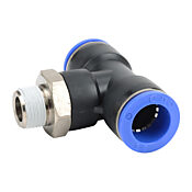 Pneumatic Push-to-connect Fitting: 3/pk, branch tee (PN# MBT16M-38R)