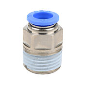 Pneumatic Push-to-connect Fitting: 5/pk, straight (PN# MS10M-12R)