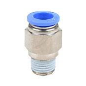 Pneumatic Push-to-connect Fitting: 5/pk, straight (PN# MS10M-14R)