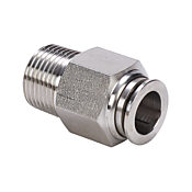 Pneumatic Push-to-connect Fitting: straight (PN# MS10M-38R-SS)