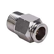 Pneumatic Push-to-connect Fitting: straight (PN# MS12-12N-SS)