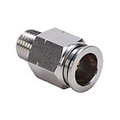 Pneumatic Push-to-connect Fitting: straight (PN# MS12-14N-SS)