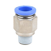 Pneumatic Push-to-connect Fitting: 5/pk, straight (PN# MS12M-14R)