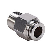 Pneumatic Push-to-connect Fitting: straight (PN# MS38-38N-SS)