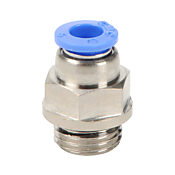 Pneumatic Push-to-connect Fitting: 5/pk, straight (PN# MS6M-14G)