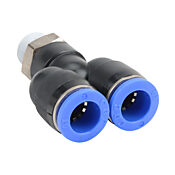 Pneumatic Push-to-connect Fitting: 5/pk, Y (PN# MY10M-14R)