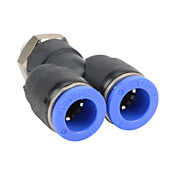 Pneumatic Push-to-connect Fitting: 5/pk, Y (PN# MY10M-18R)